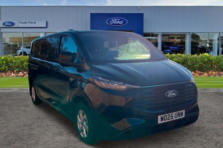 2025 Ford Transit Custom 320 Limited AUTO L2 LWB Double Cab In Van FWD 2.5 PHEV 232ps Low Roof Au...