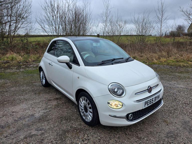 2015 Fiat 500 1.2 Lounge Euro 6 (s/s) 3dr HATCHBACK Petrol Manual