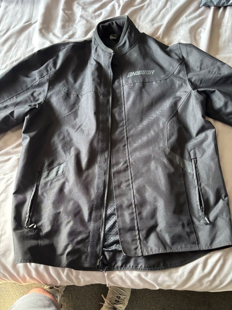 Men's xxl answer motor bike jacket 