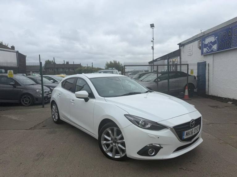 2016 Mazda Mazda3 2.2 SKYACTIV-D Sport Nav Hatchback 5dr Diesel Auto Euro 6 (s/s) (150 ps) Hatchb...