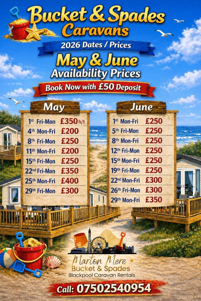 Marton mere all dates available 