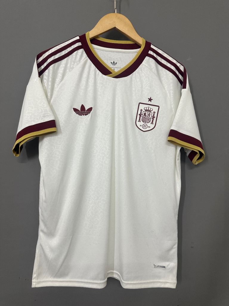 Spain Away Football Shirt - Adidas Short Sleeve Jersey