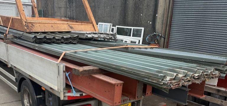 Box Profile Roof Sheets heavy gauge 2nd hand