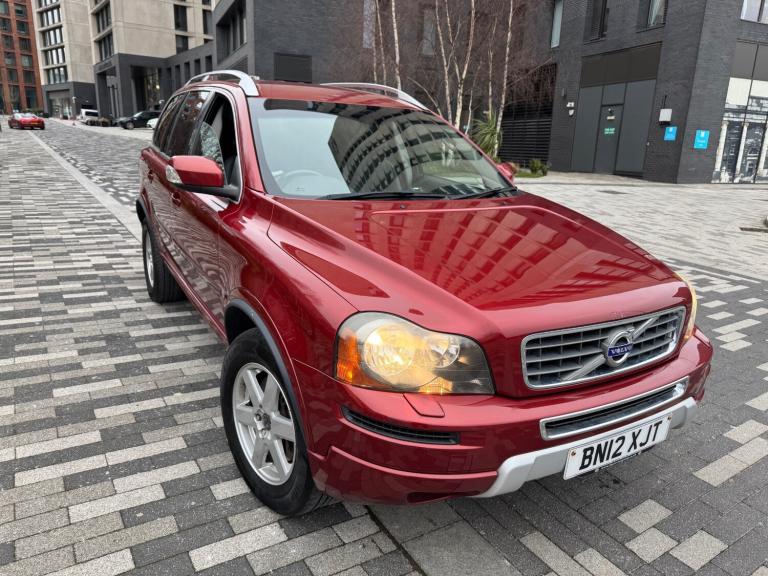 2012 VOLVO XC90 ES D5 AWD GEARTRONIC AUTO 2.4 DIESEL 7 SEATER 5dr RED 