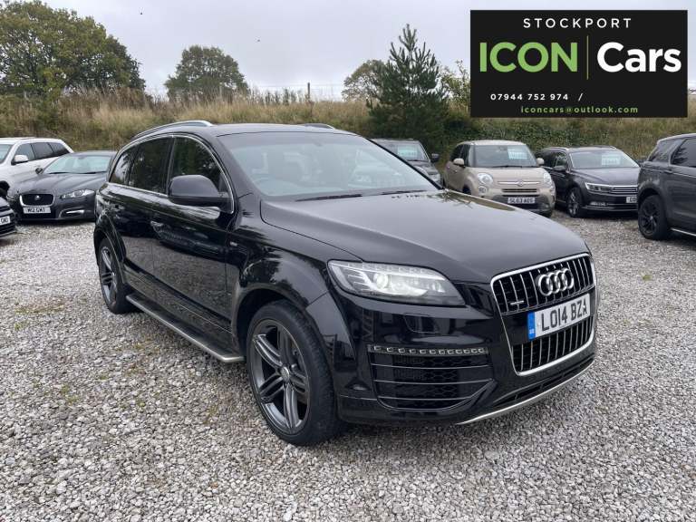 image for AUDI Q7 3.0 TDI V6 S line Sport Edition Black Auto Diesel 2014