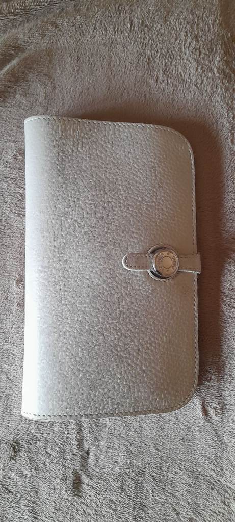 image for Ladies genuine leather purse/wallet .cream colour 
