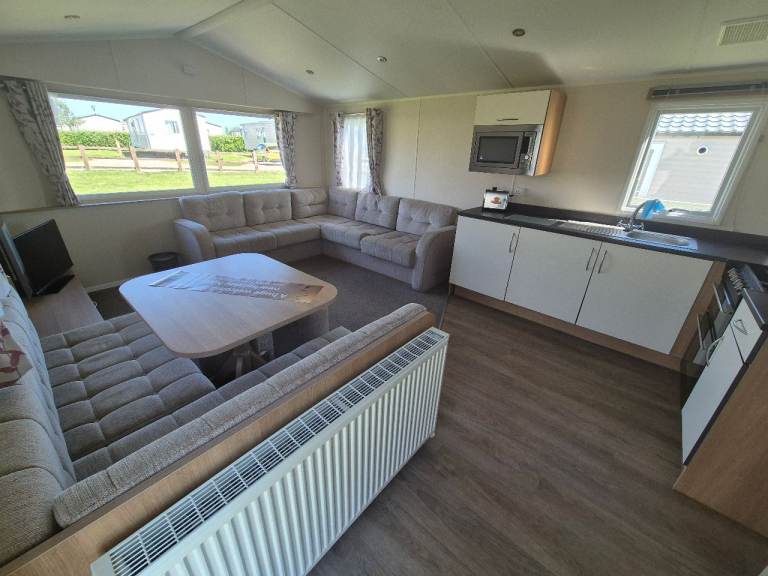 Static caravan located at Primrose Valley 
