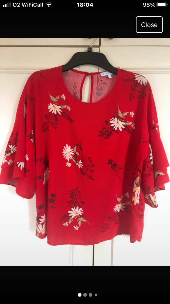 Ladies Red Top