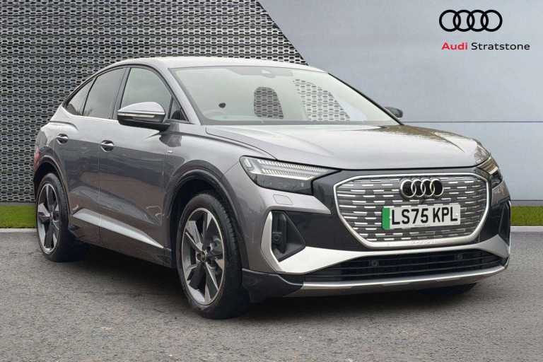 2025 Audi Q4 e-tron 210kW 45 82kWh S Line 5dr Auto [Leather] SUV Electric Automatic