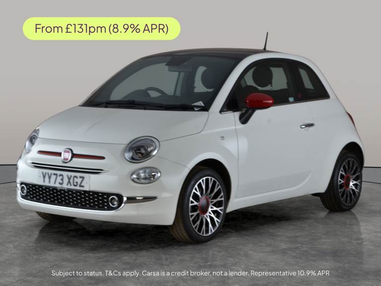 2023 Fiat 500 1.0 Mild Hybrid Red 3dr HATCHBACK PETROL Manual