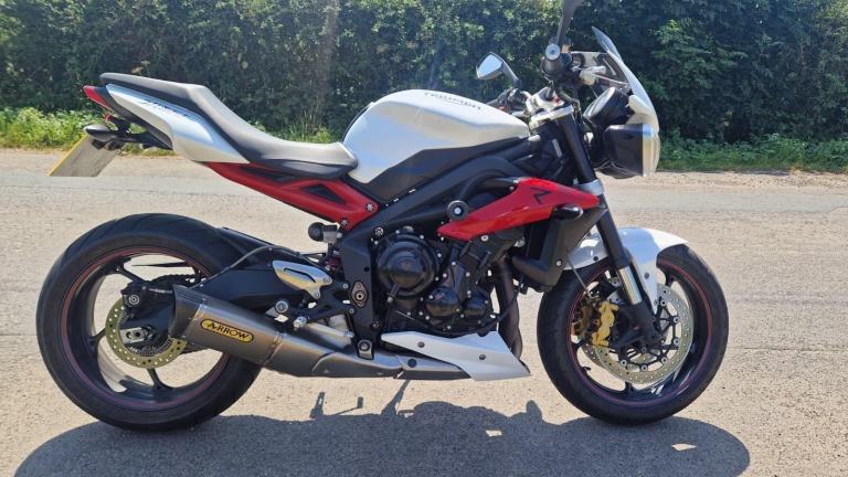 2016 16 Triumph Street Triple 675 R Naked O Ring Street Triple 675R 18K Miles