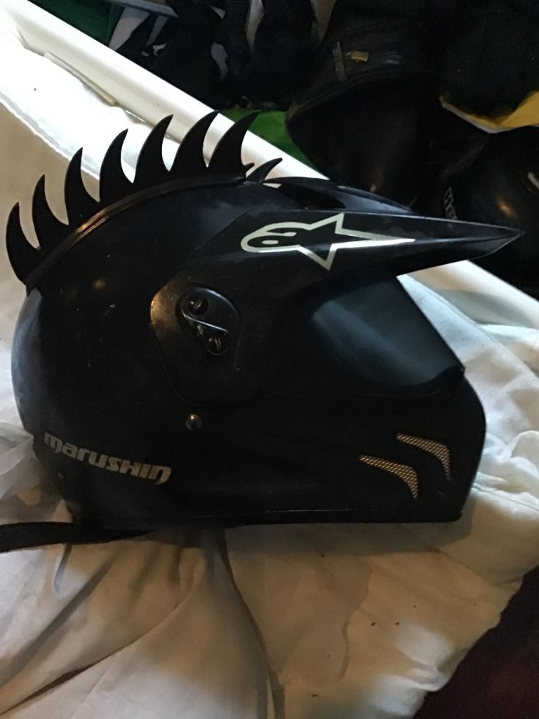 Motorbike helmet