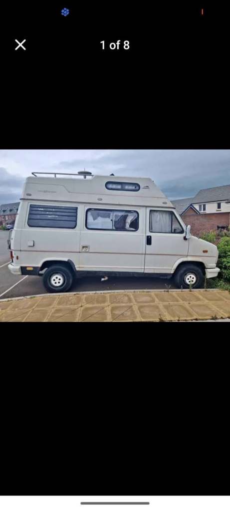 Fiat ducato camper van