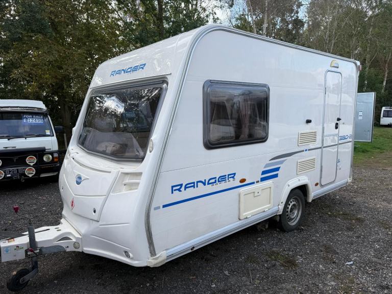 Bailey ranger 380/2 2 berth compact lightweight caravan 