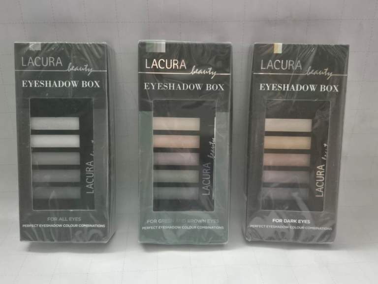 Lacura Beauty Eyeshadow Box Set of 3 Brand New Sealed 