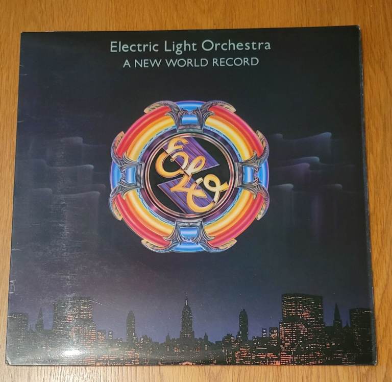 ELO A New World Record Vinyl LP Album 