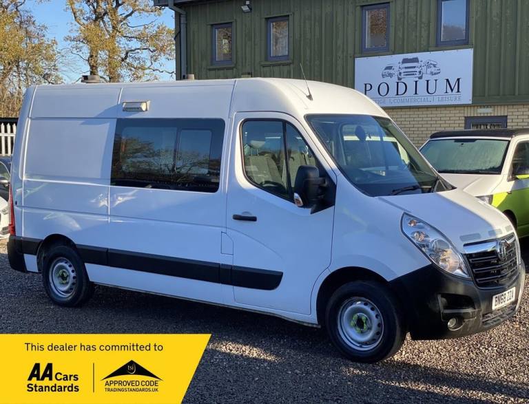 2018 Vauxhall Movano 2.3 CDTi 3500 FWD L2 H2 Euro 6 5dr Welfare Diesel Manual