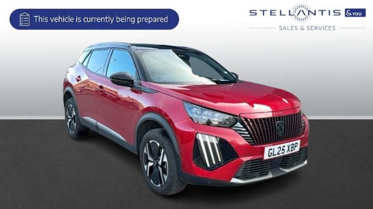 2025 Peugeot 2008 1.2 PureTech GT SUV 5dr Petrol EAT Euro 6 (s/s) (130 ps) SUV Petrol Automatic