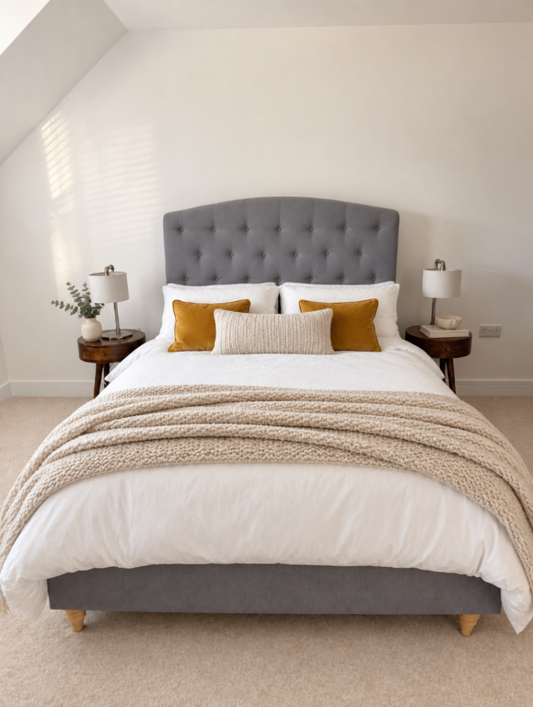John Lewis Rue Double Bed & John Lewis Mattress | RRP £1,218 | Like New