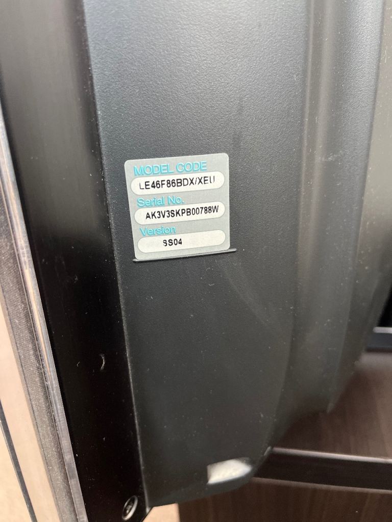 Samsung LE40F86BDX/XEU TV – Good Condition
