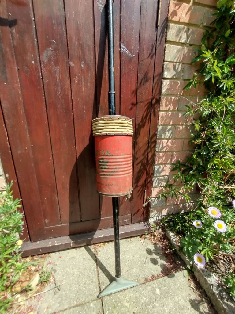 Vintage Star British Made Vacuum Cleaner - Red