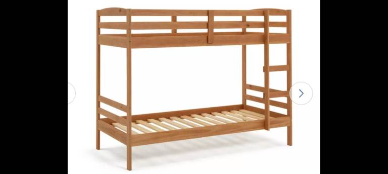Wooden Bunk Bed - free for collection- S7 – Solid Frame, Good Condition