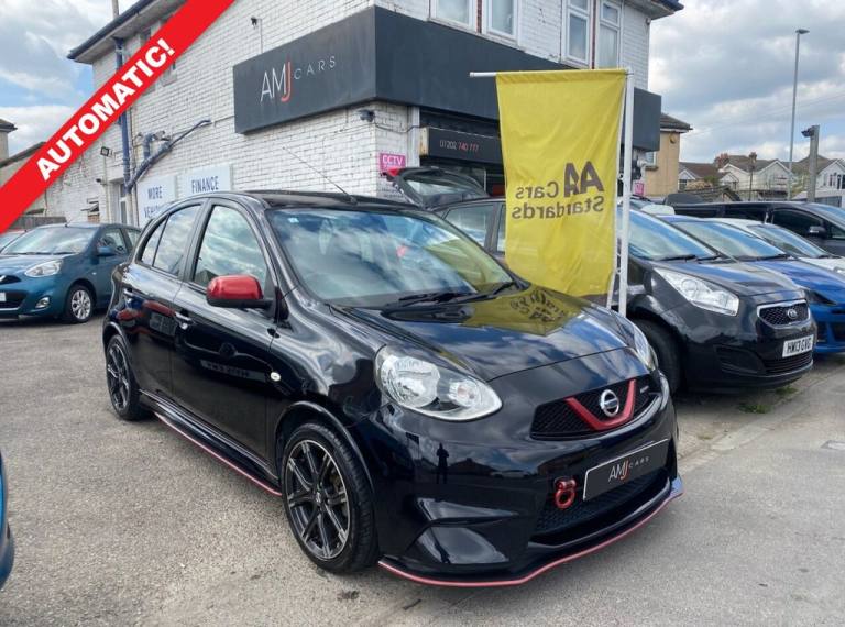 2014 Nissan Micra MARCH NISMO 1.2 Petrol Black 5dr Hatchback Petrol Automatic