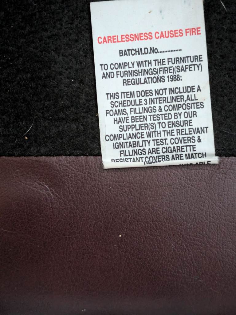 Lyton Leather Fireside Chair Winged back Armchair Queen Anne legs