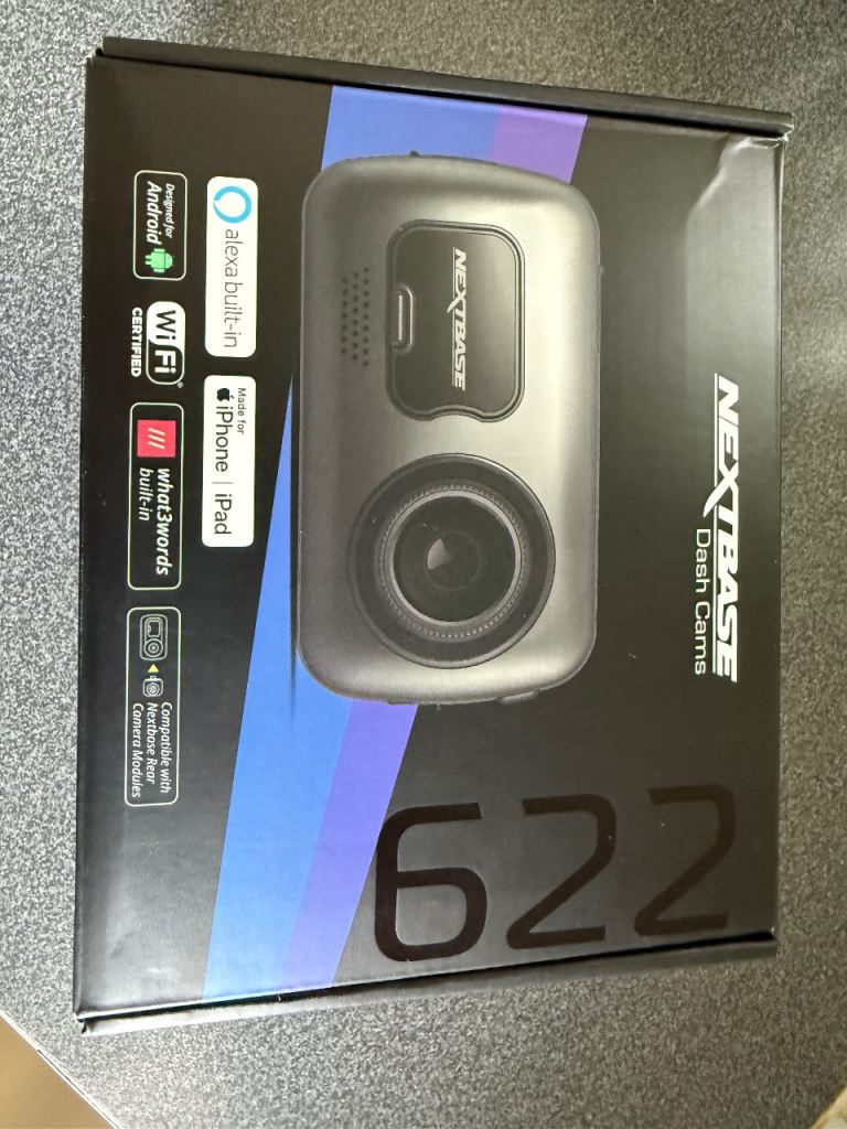 NEXTBASE 622GW, Top of The Range DashCam, like NEW