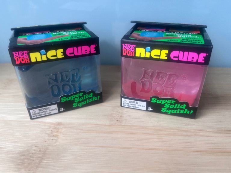 NeeDoh Nice Cube Super Solid Squish! 