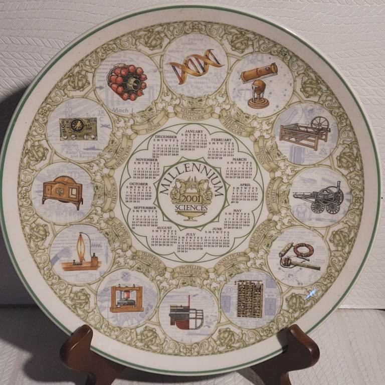 　MILLENNIUM　CALENDAR PLATE 2001 MILLENNIUM CALENDAR PLATE 2001 il_340x270.1497185544_adtf.jpg