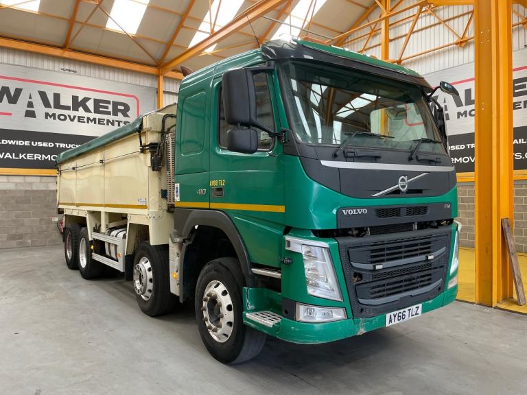 VOLVO FM 410 *EURO 6* 8X4 ALUMINIUM INSULATED TIPPER – 2016 – AY66 TLZ