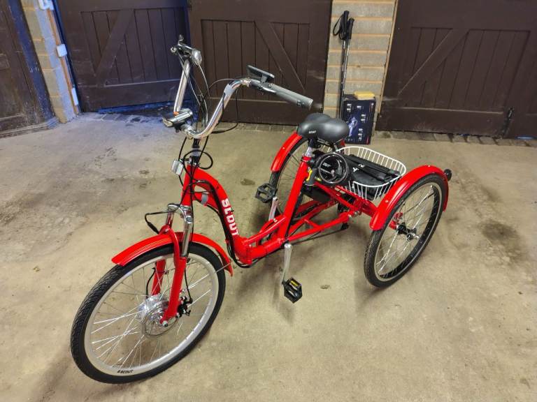 Electric Tricycle (E-Bike) – Brand New, Foldable, 250W