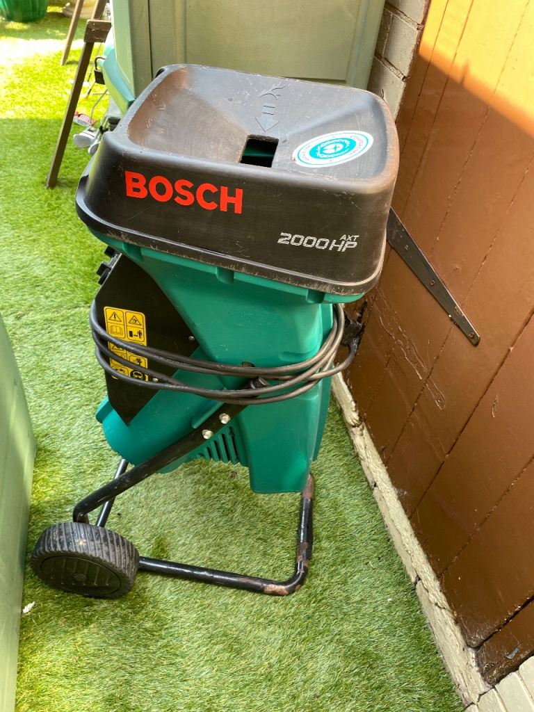 Bosch 2000 hp garden shredder