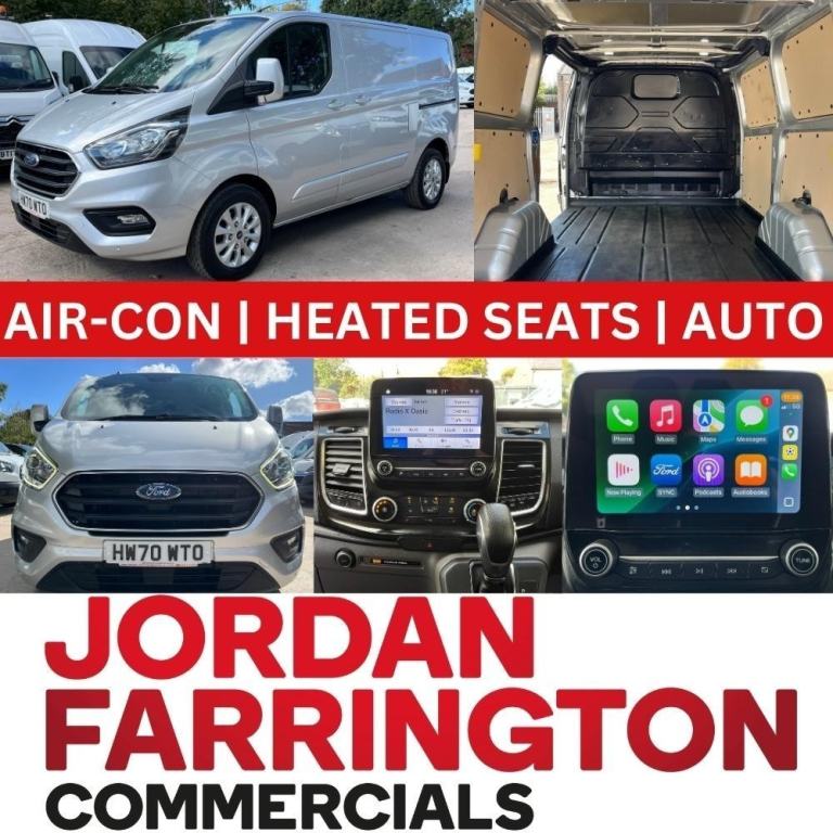 2020 70 reg FORD TRANSIT CUSTOM 300 2.0 LIMITED SWB EURO 6 AUTO **NEW WET-BELT**