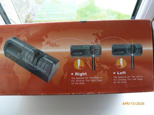 NIREY KE_280S Knife Sharpener + 9 pair of new fine emery bands