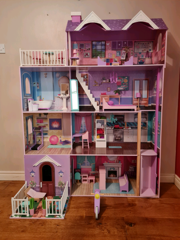 Ivy's Wooden Doll House (X Large)