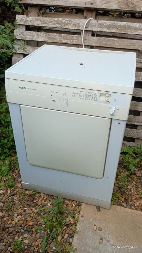 Bosch Tumble Dryer – metal recycling or odd use 