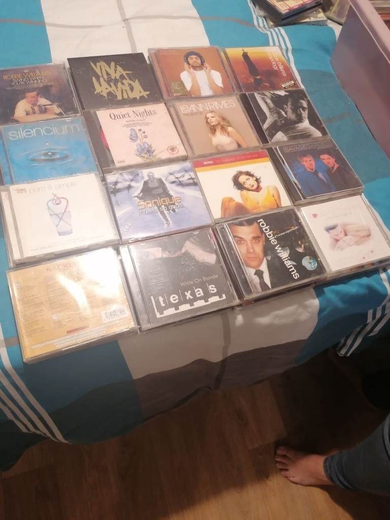 Job lots cds and blue rays