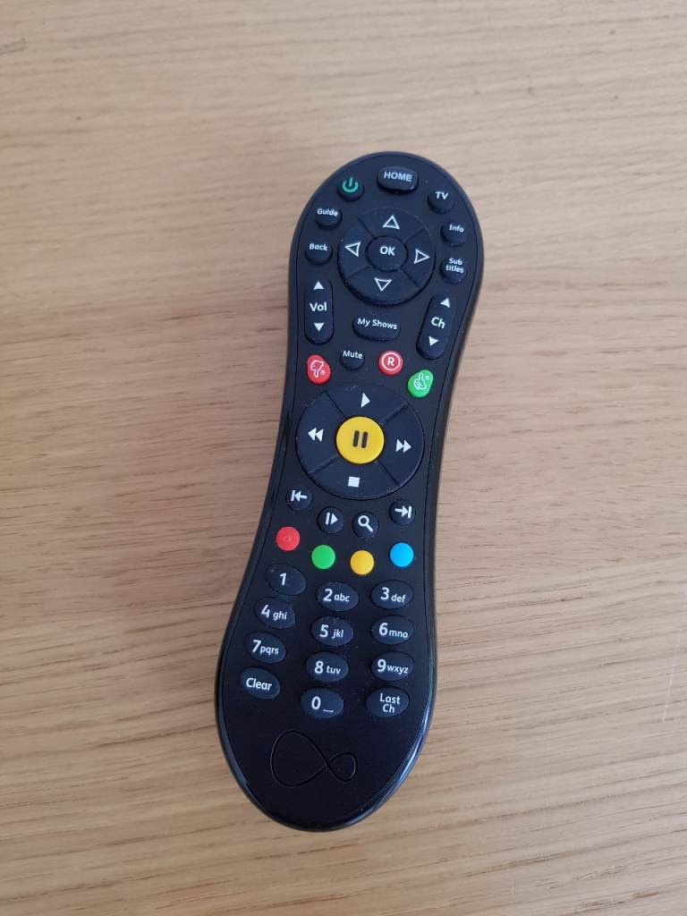 Virgin Media Tivo / Hub remote control