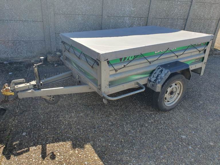 Erde Daxara 198 Trailer with cover