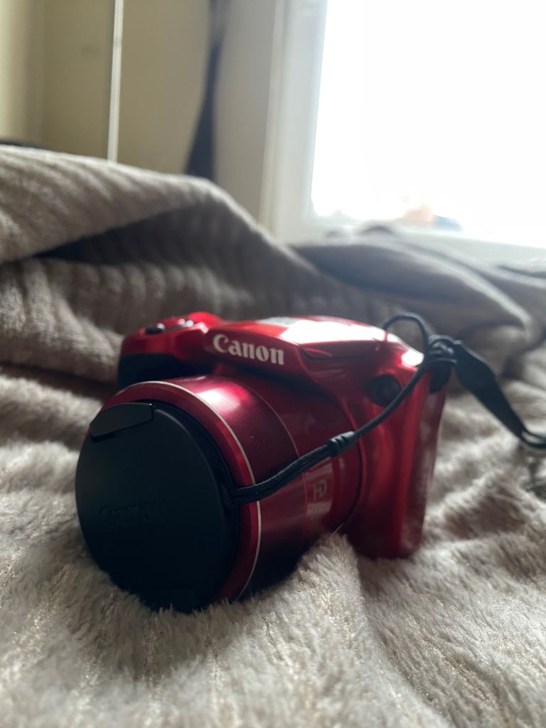 Canon PowerShot SX410 IS Digital Camera - Red