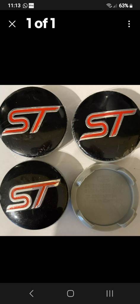 Ford st centre caps