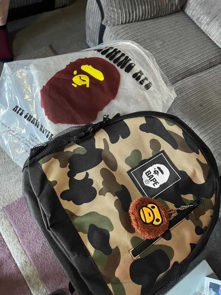 Bape Back pack A Bathing Ape