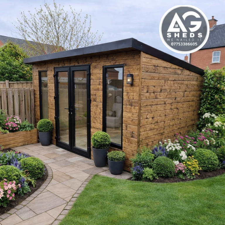 Wooden Garden Room Office Shed Gym Bedroom