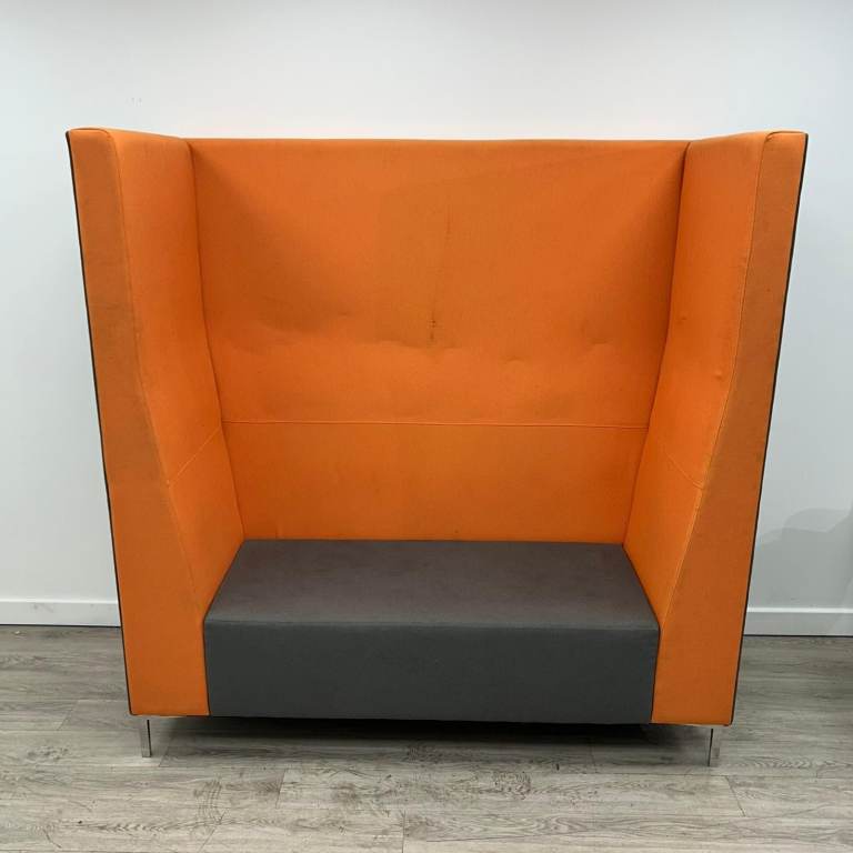 Rhubarb Solutions Kolbak 2-Person Booth, High Back