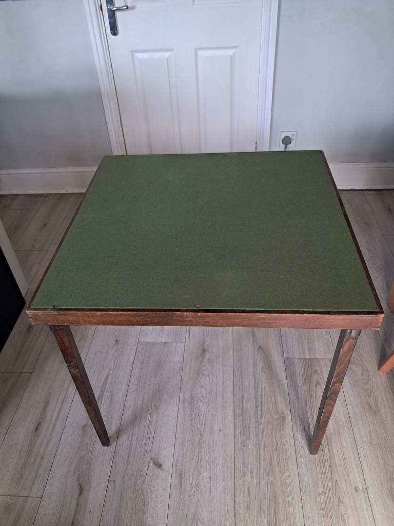 REDUCED Vintage 1930s Vono Folding Card Table