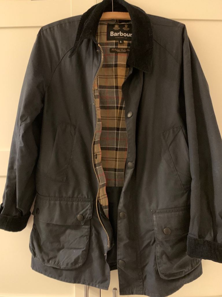 Men’s Barbour Wax Jacket Size S 