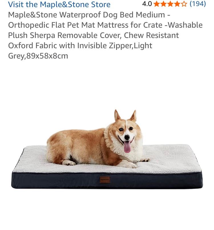 Orthopaedic Dog Bed - Brand New