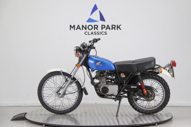 1978 Honda XL125  PETROL Manual